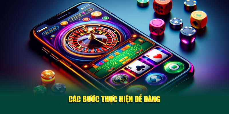 Các bước thực hiện đơn giản