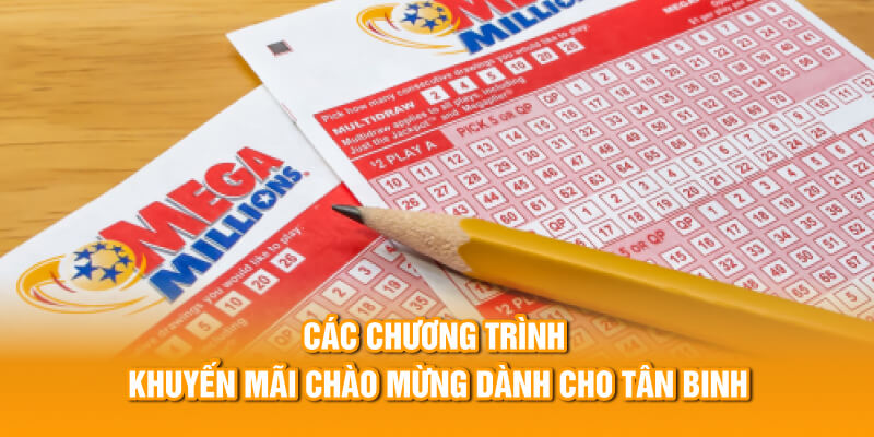 Các chương trình khuyến mãi chào mừng dành cho tân binhCác chương trình khuyến mãi chào mừng dành cho tân binh