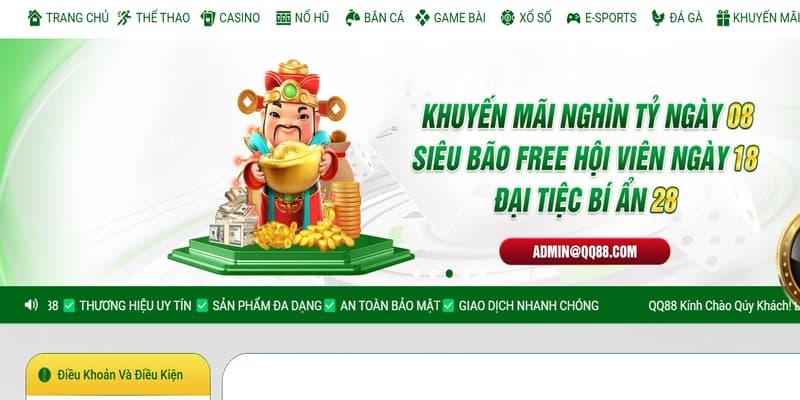 Giới thiệu QQ88 đến với tất cả hội viên